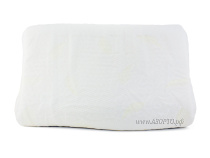  Contour Big Pillow Грин латекс (Green Latex) 55×40см, валики 11/9 см. Подушка ортопедическая  из латекса эргономической формы  