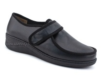 81-22-415/57 Рикосс (Ricoss) туфли для взрослых, кожа, черный, полнота 9 в Красноярске
