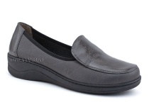 84-51И-22-402/30 Рикосс (Ricoss) туфли для взрослых, кожа, серый, полнота 9 в Красноярске